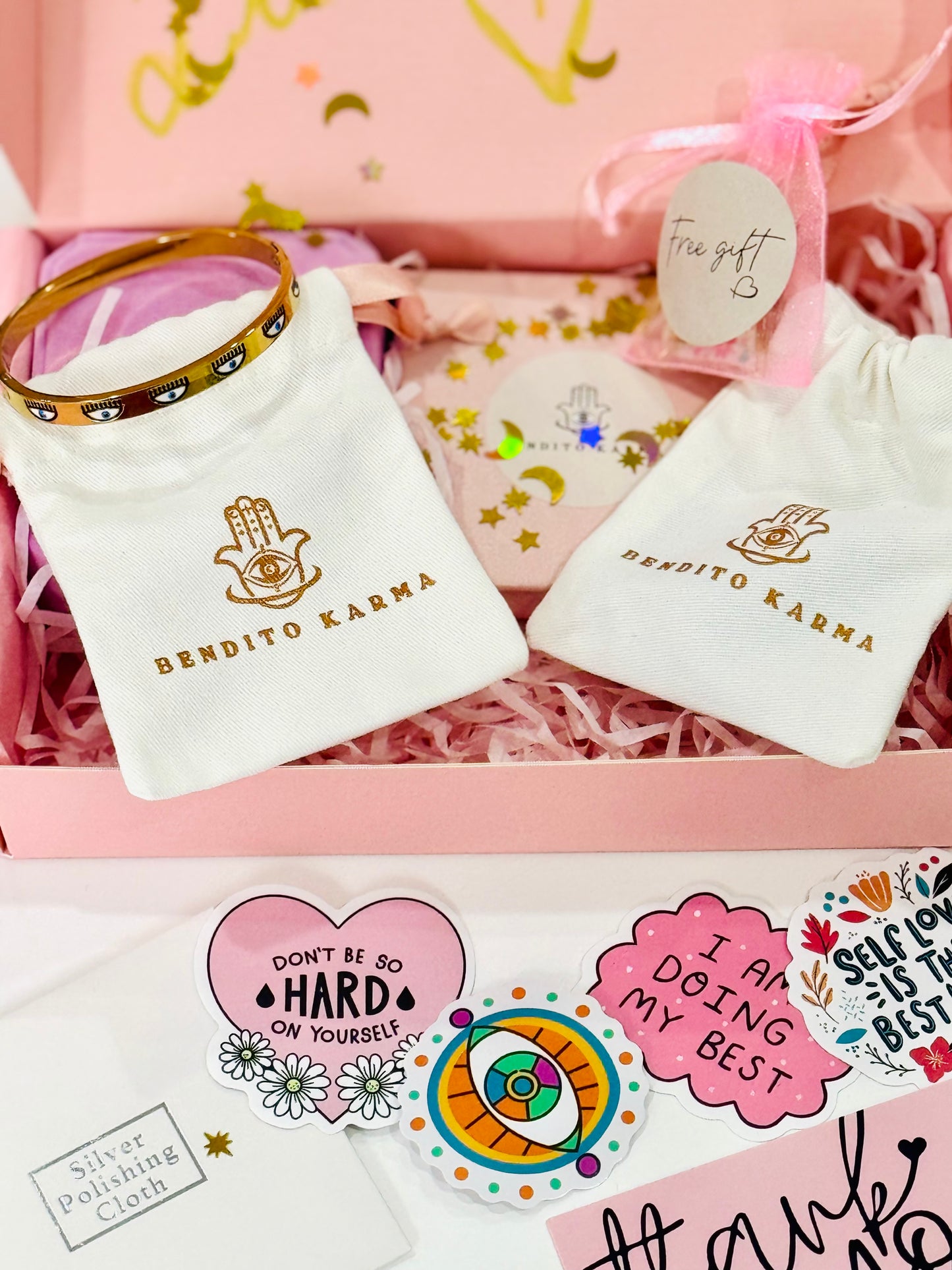 ✨All Eyes On You Yellow Gold Bangle✨