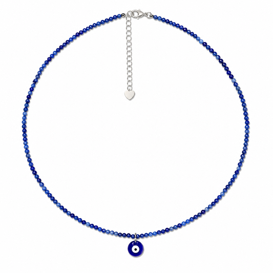 Lapiz Lazuli Evil Eye Choker 🧿