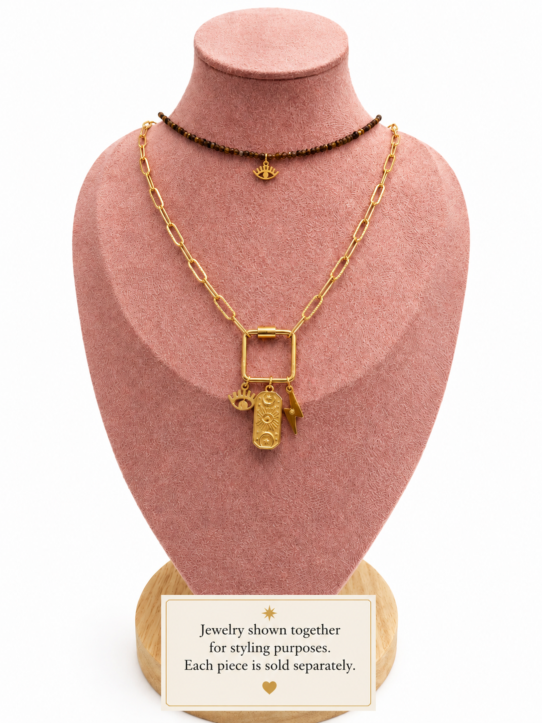 Power & Protection Necklace 🧿⚡️