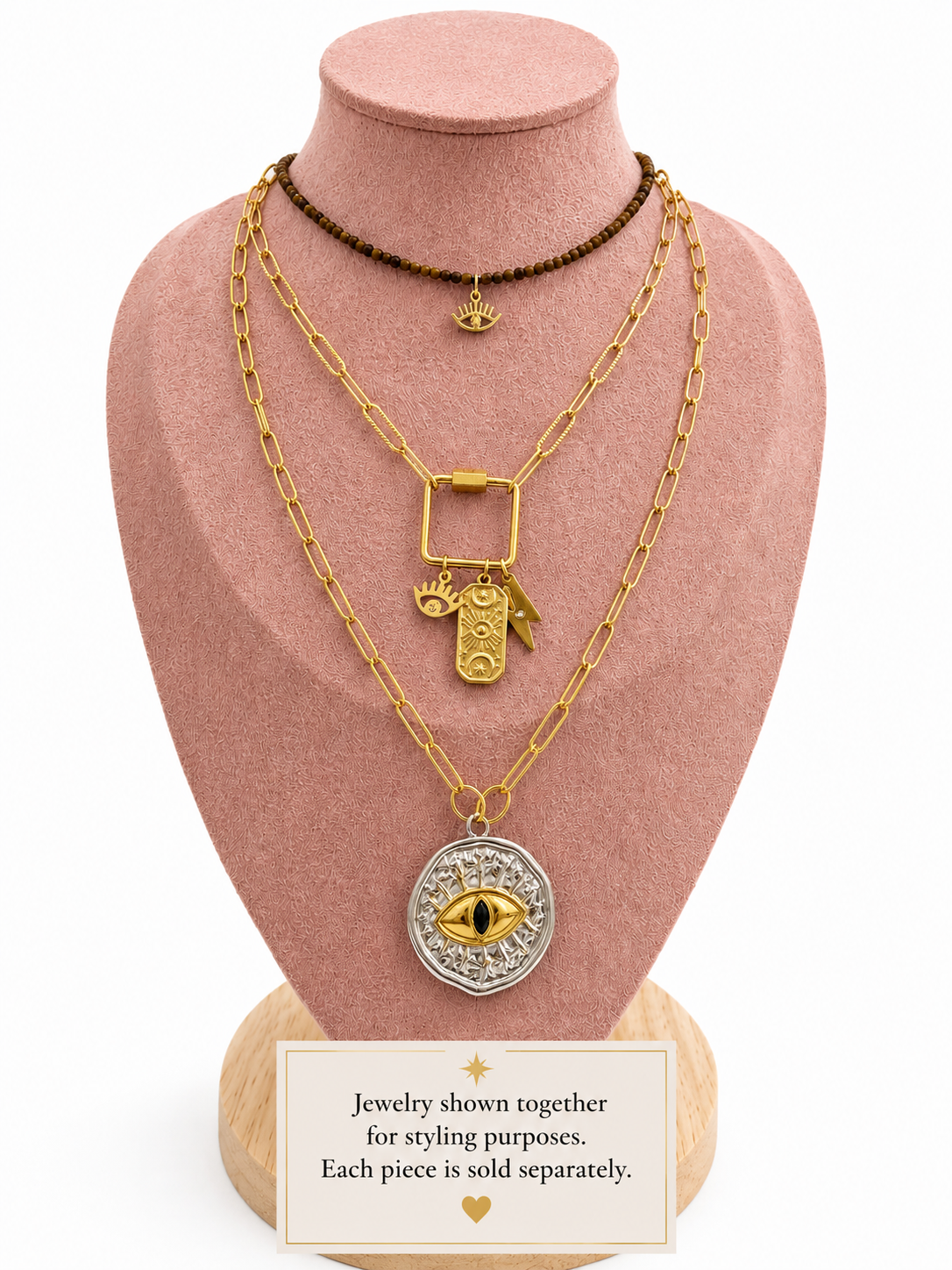 Power & Protection Necklace 🧿⚡️
