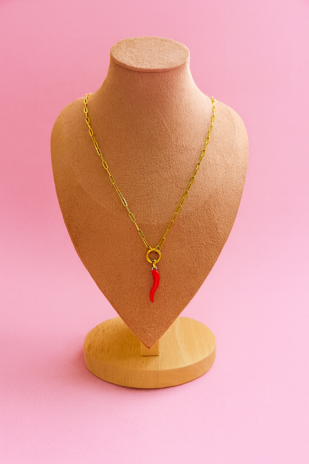 ✨Red Lucky Horn – Luxe Protection Edition✨🌶️