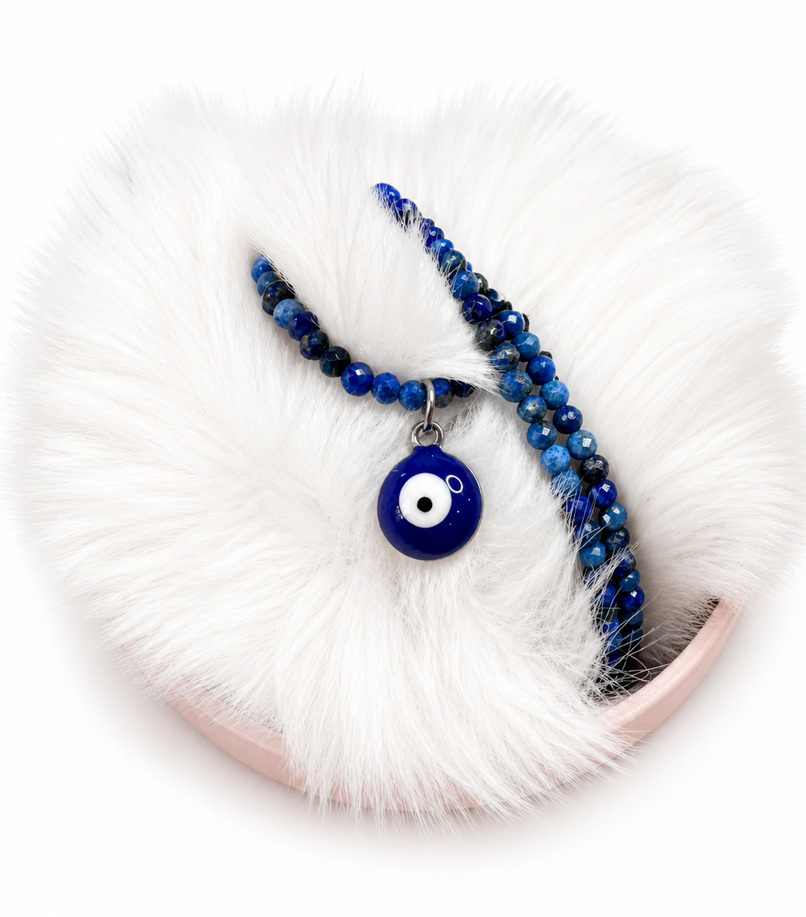 Lapiz Lazuli Evil Eye Choker 🧿
