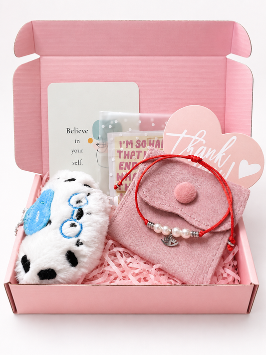 Pearl and Silver Eye - Red String Bracelet ✨Gift Ready Box